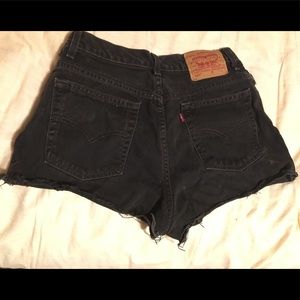 Modified Levi's Shorts